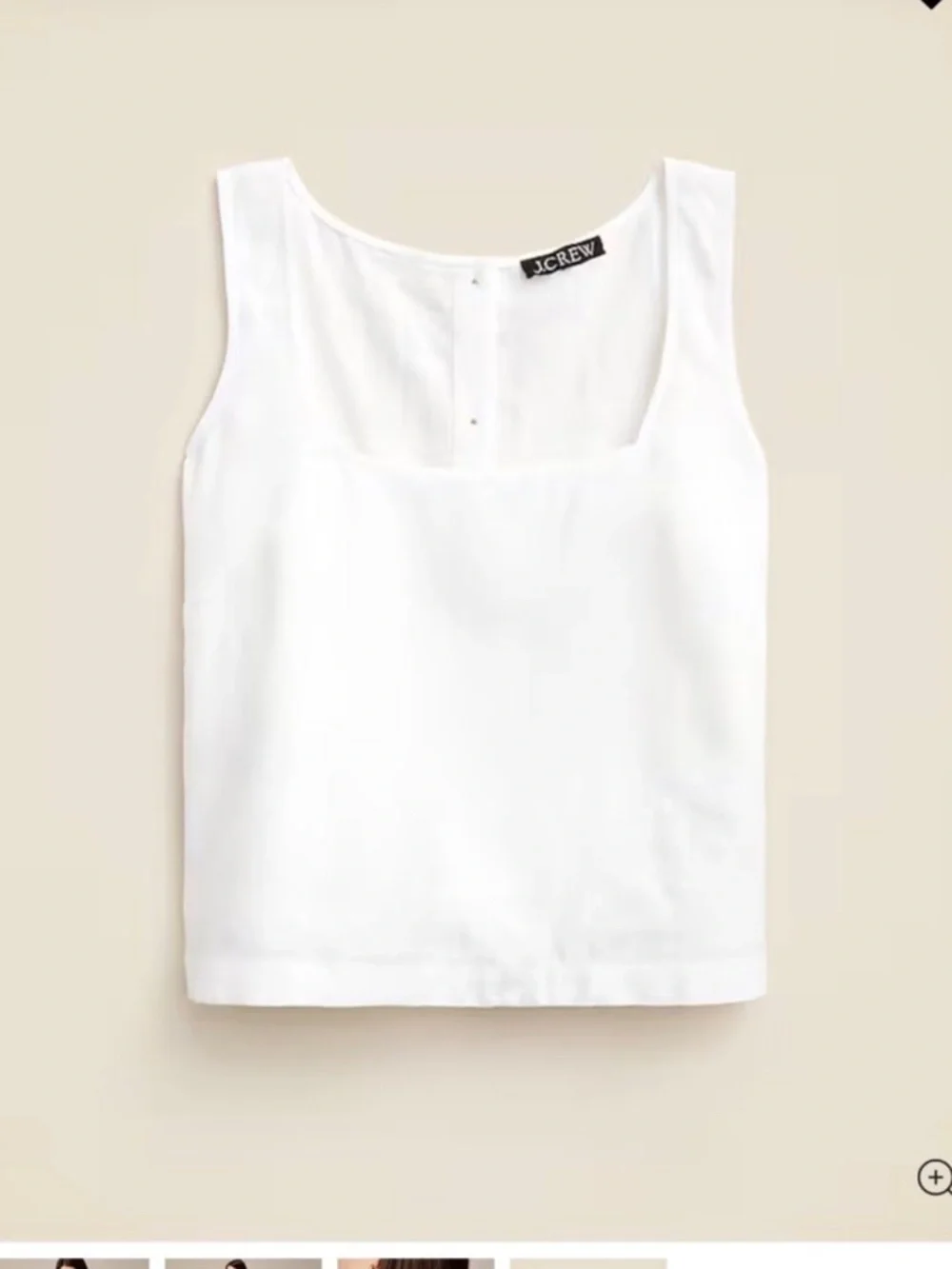 J. Crew Linen Top